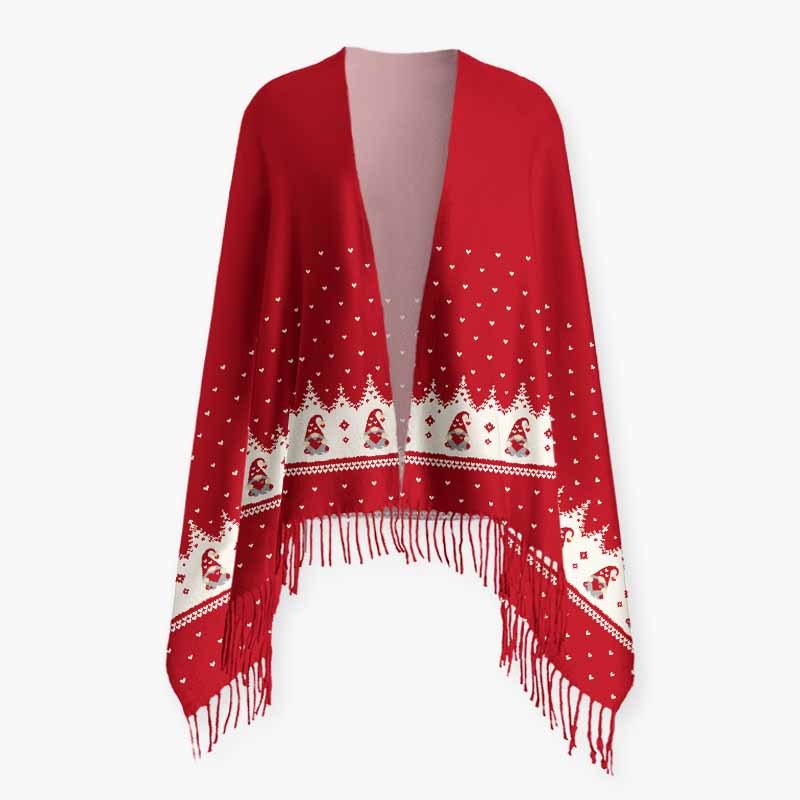 Soulisfree Little Guardians Of Christmas Magic Fuzzy Fringed Scarf
