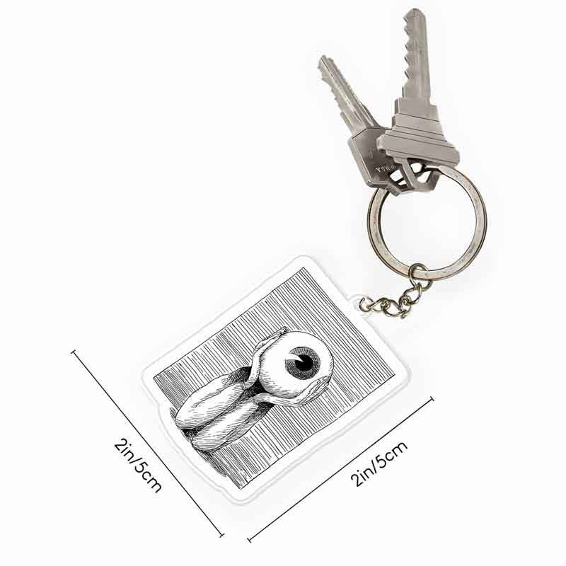 The Eye of the Beholder Keychain
