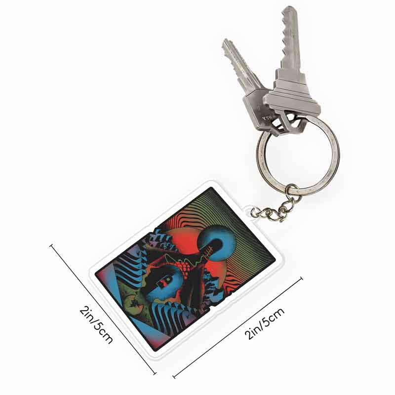 Suspended World Keychain