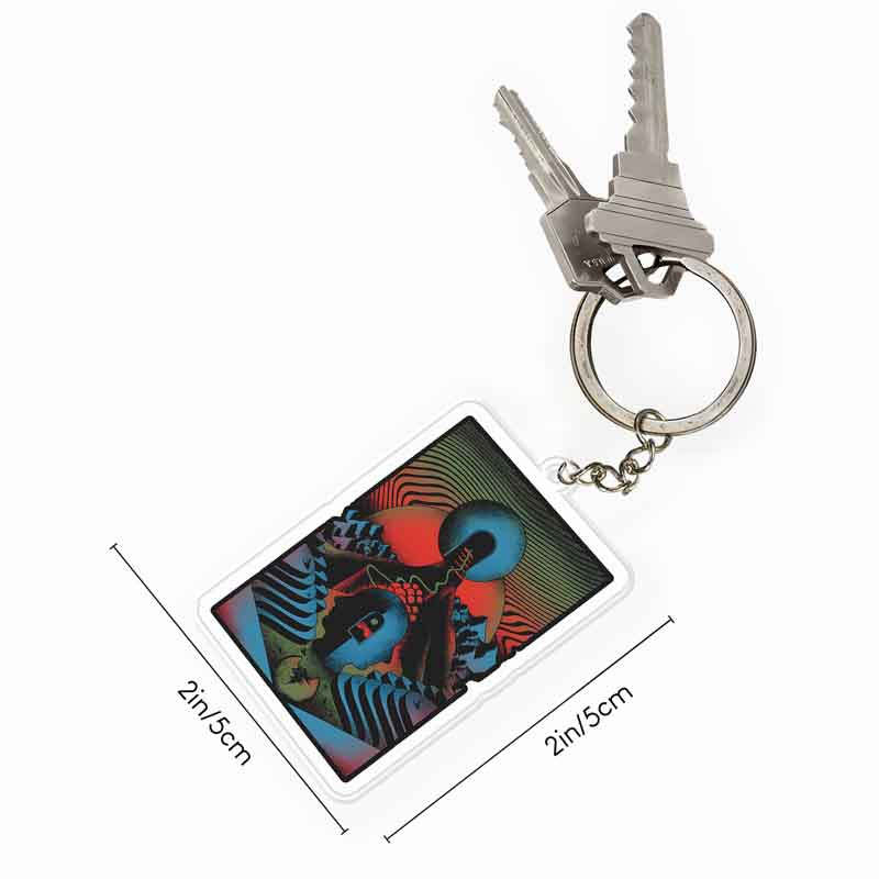 Suspended World Keychain