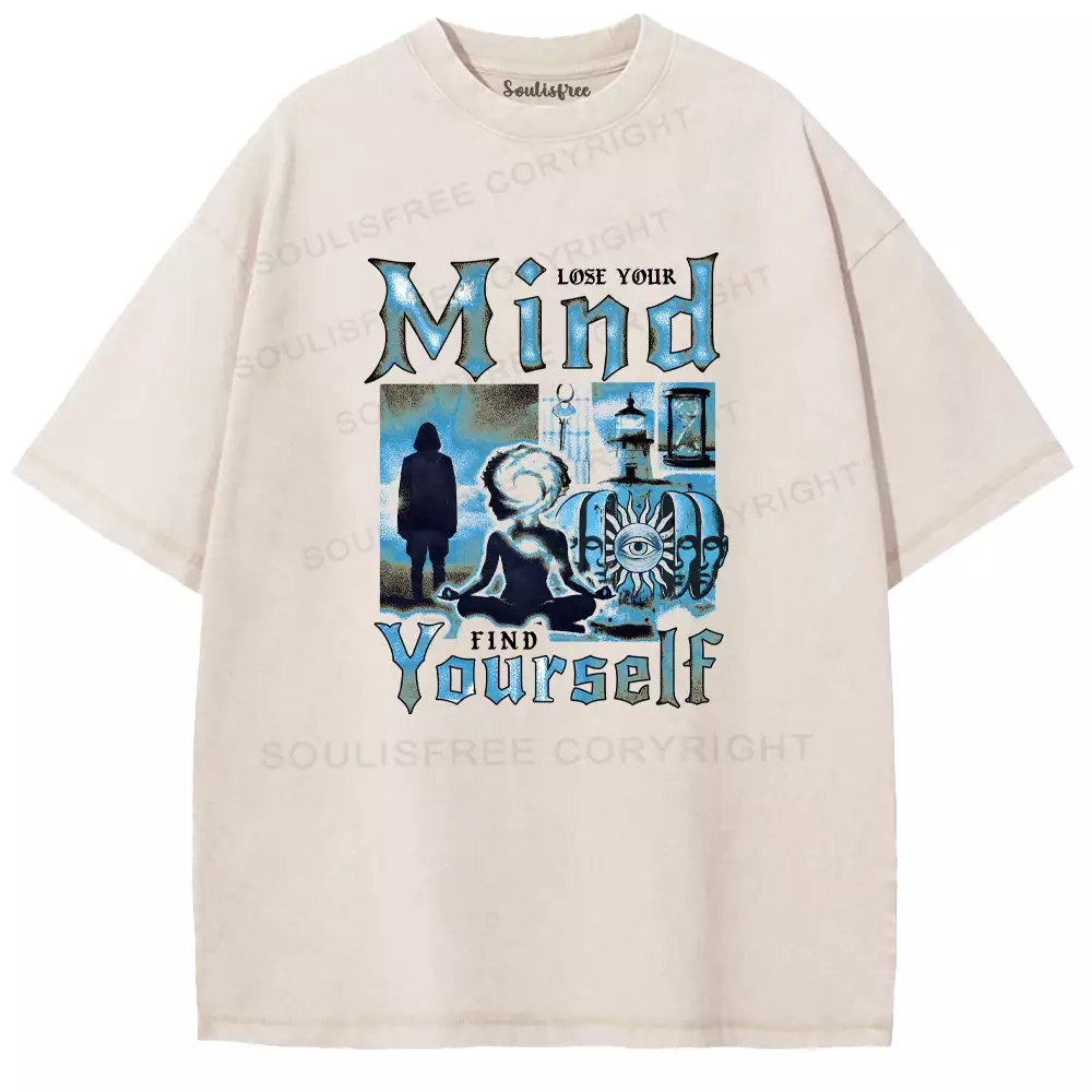 Find Yourself  Washed T-shirt