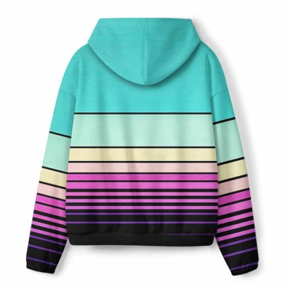 Soulisfree NEON HORIZON All-Over Print Hoodie