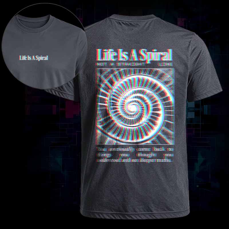 Soulisfree   Life Is A Spiral Classic Tee