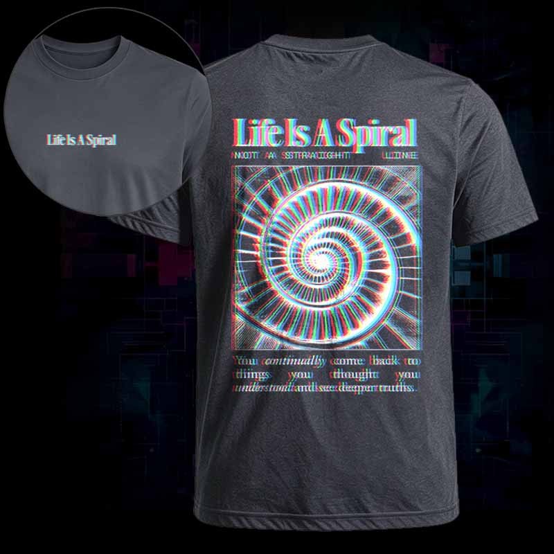 Soulisfree   Life Is A Spiral Classic Tee