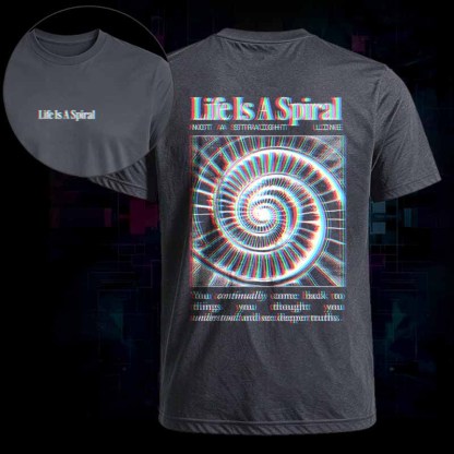 Soulisfree   Life Is A Spiral Classic Tee