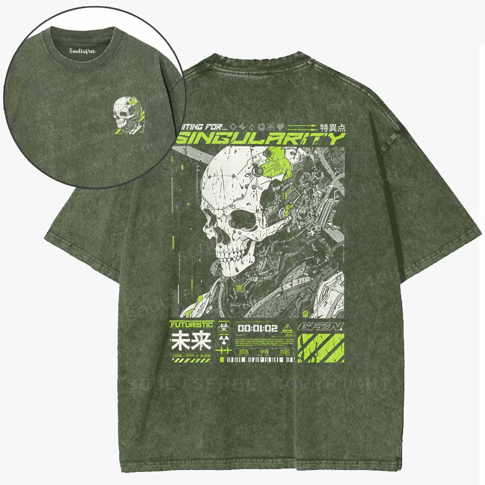 Soulisfree  Future Warfare  Washed Tee