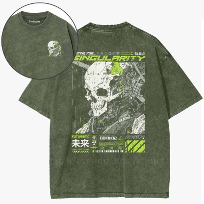Soulisfree  Future Warfare  Washed Tee