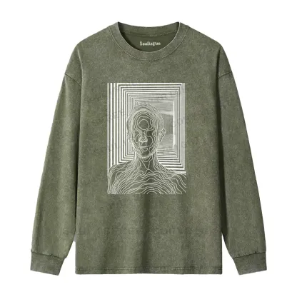 Utopia Journey Washed Long Sleeve Shirt
