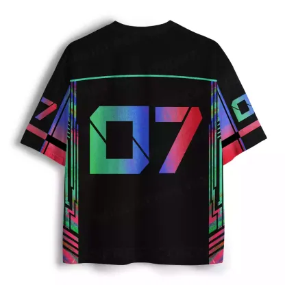 Cyber Dimensional Psychedelic Mesh Jersey