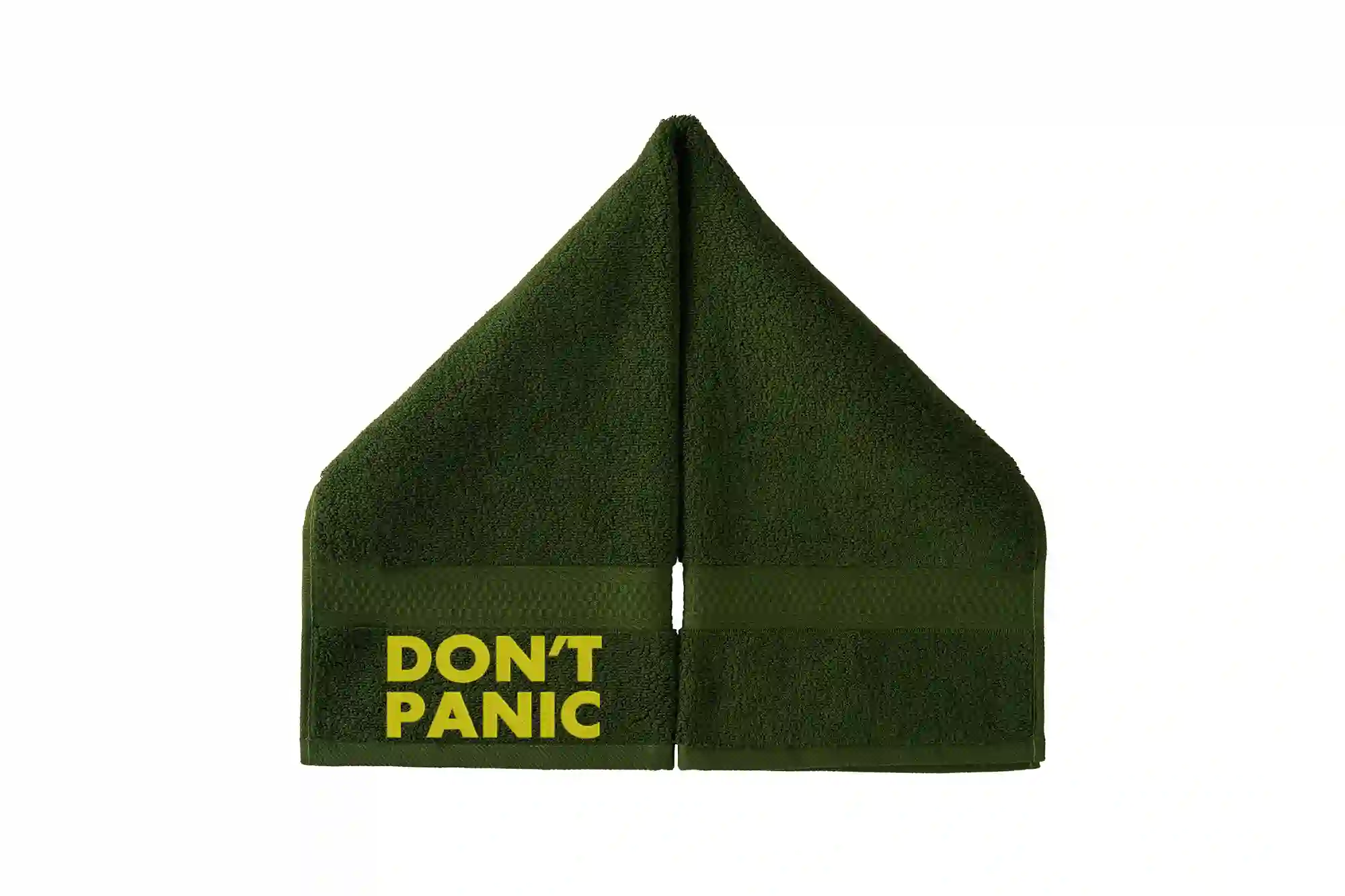 Don't Freak Out Embroidered Hand Towel