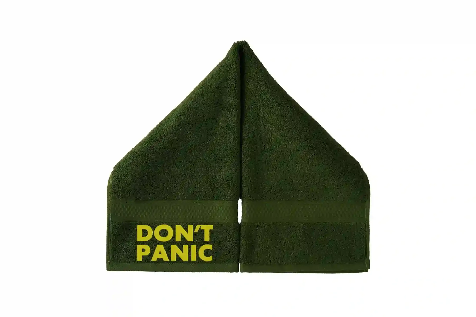 Don't Freak Out Embroidered Hand Towel