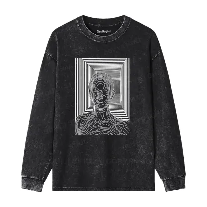 Utopia Journey Washed Long Sleeve Shirt