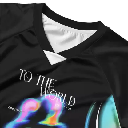 Soulisfree You Are My World Cropped Jersey