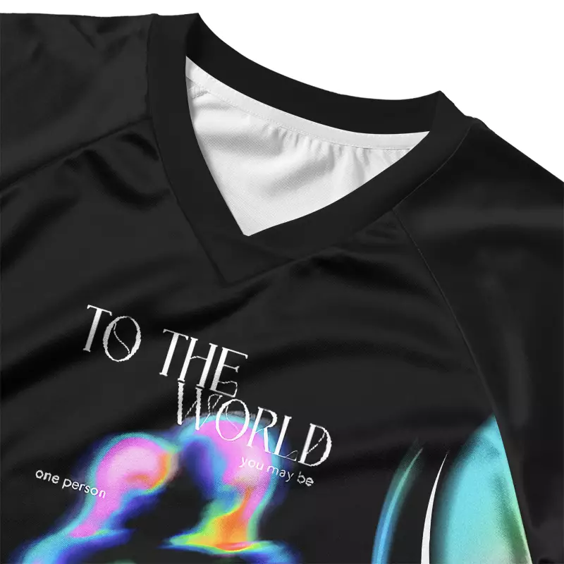 Soulisfree You Are My World Cropped Jersey
