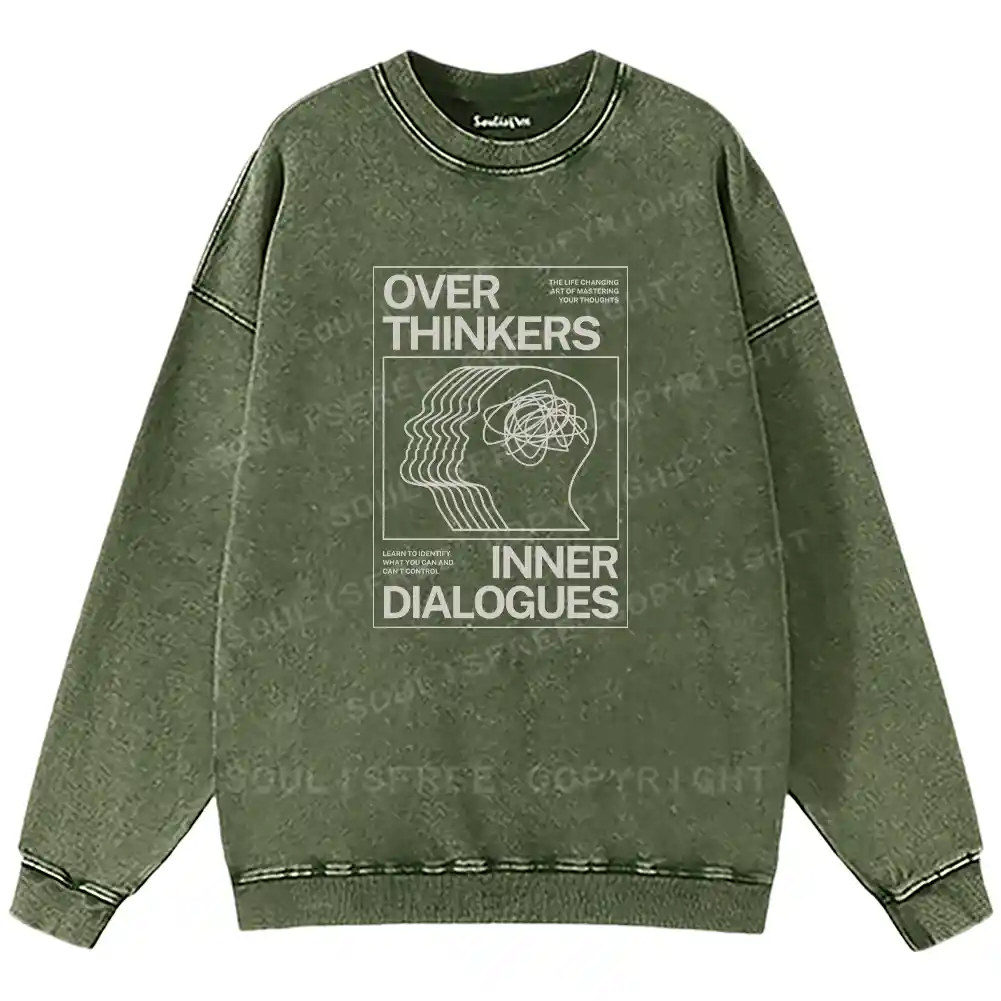 Master Your Mind Washed Sweatshirts