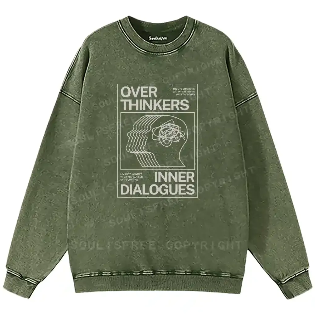 Master Your Mind Washed Sweatshirts