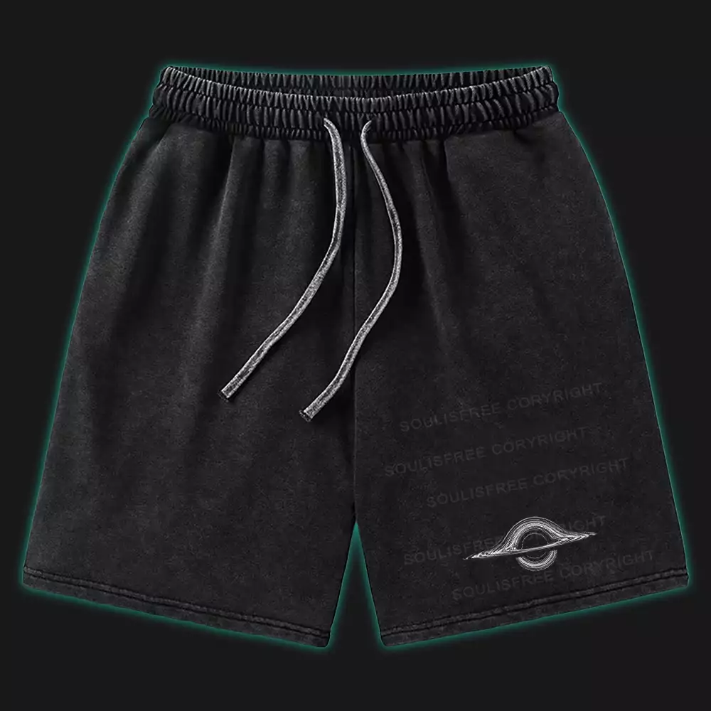 Cosmic Decay Washed Shorts