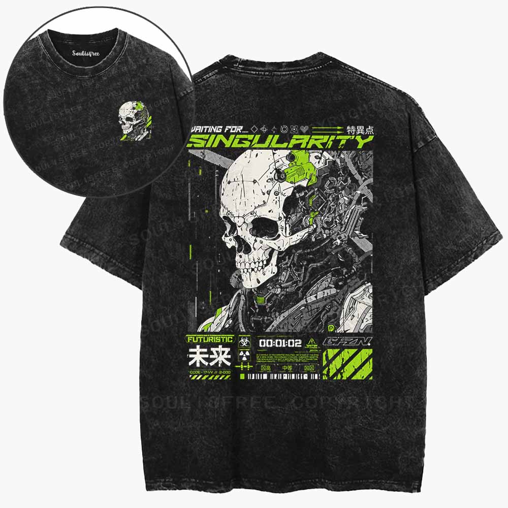 Soulisfree  Future Warfare  Washed Tee