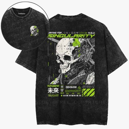 Soulisfree  Future Warfare  Washed Tee