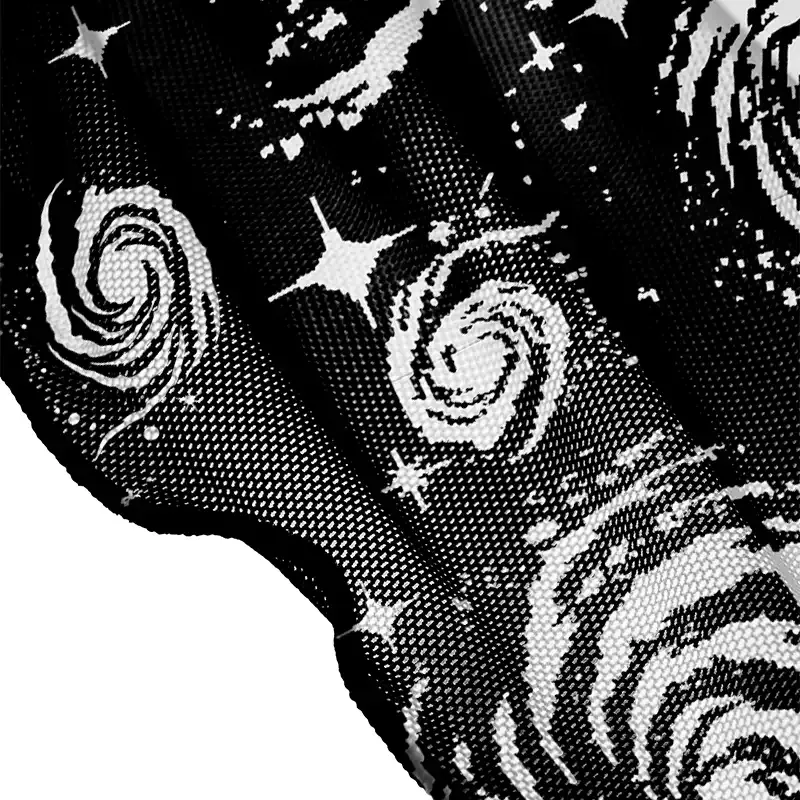 Soulisfree Galactic Swirl: A Cosmic Journey Sheer Mesh Cover Up