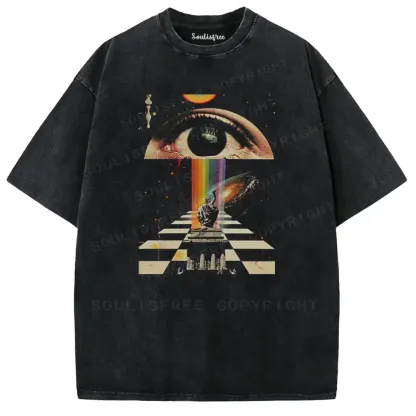 Esoteric Multiverse Washed T-shirt