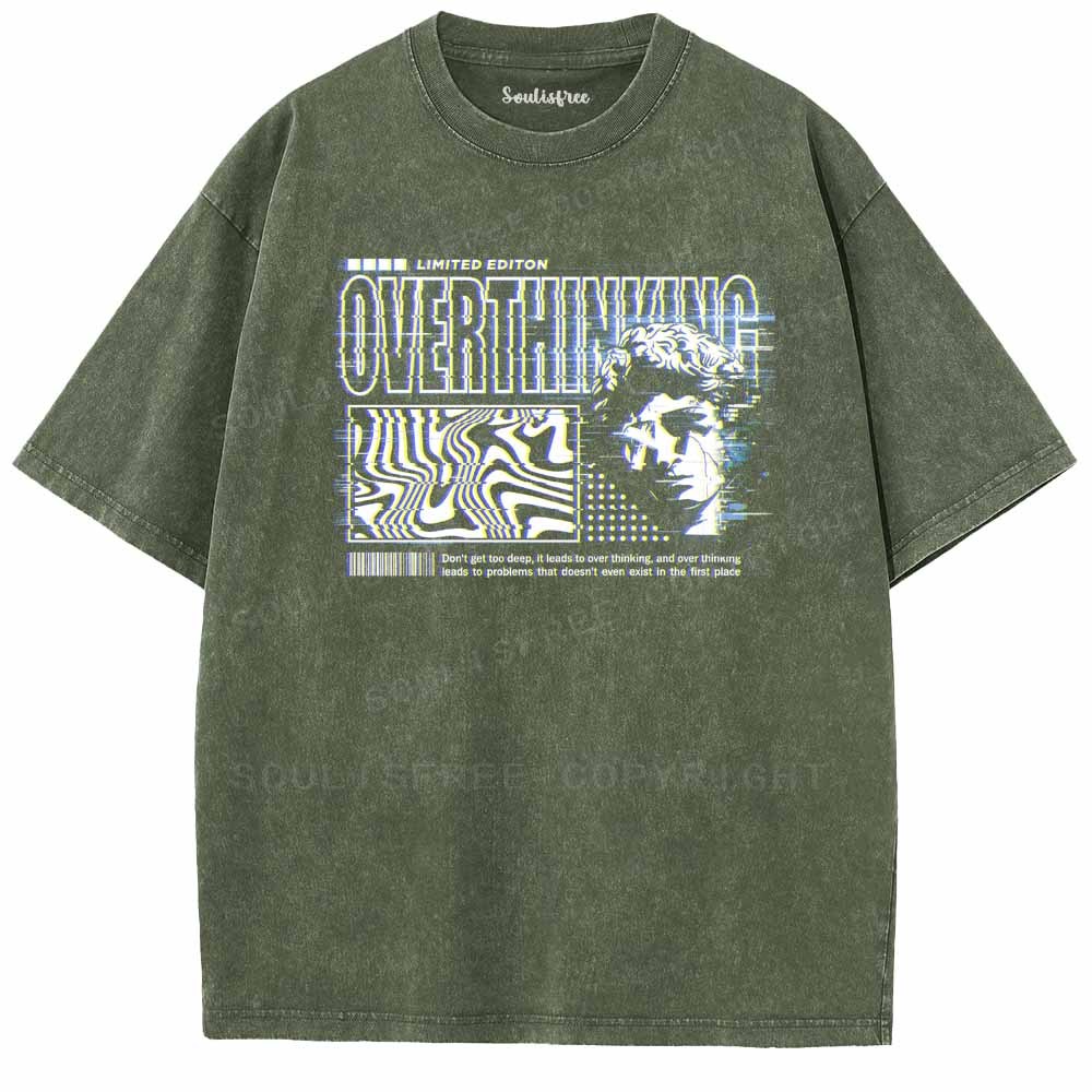 Soulisfree   Overthinking Washed Tee
