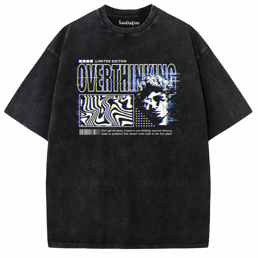 Soulisfree   Overthinking Washed Tee