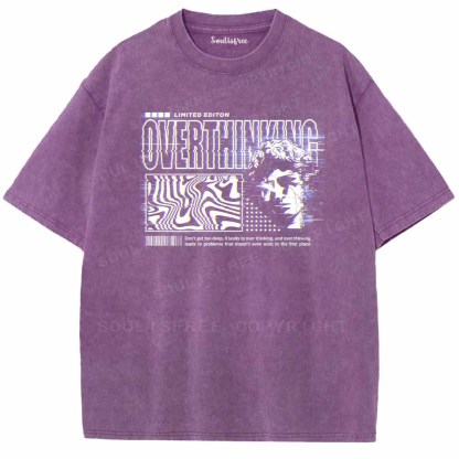 Soulisfree   Overthinking Washed Tee