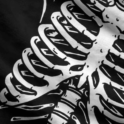 Soulisfree The Shape Of Mortality  Fuzzy Cardigan Sweater