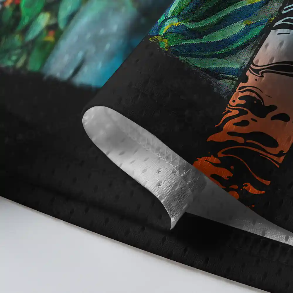 Cosmic Vision: Psychedelic Alien Mesh Jersey