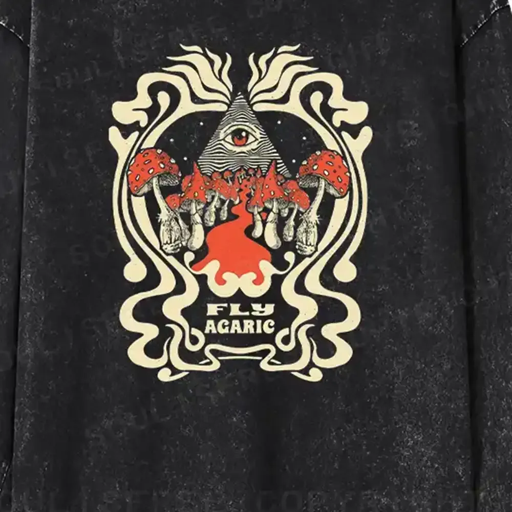 Magic Pyramid Washed Long Sleeve Shirt