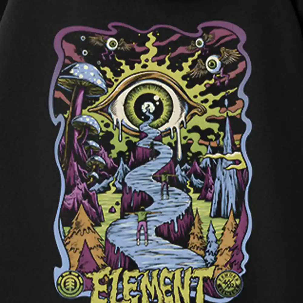 Psychedelic Elements Fleece Hoodie Set