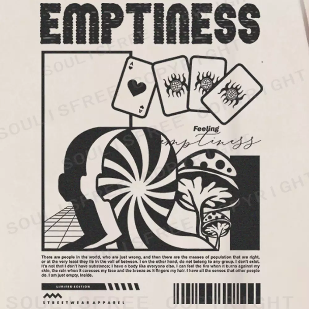 EMPTINESS Washed T-shirt