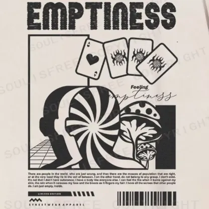 EMPTINESS Washed T-shirt