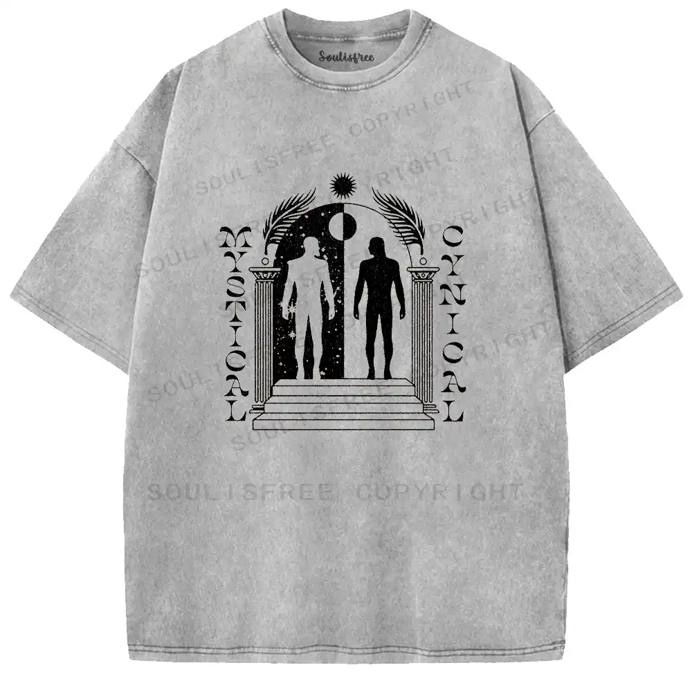 Sol-Luna Dualism Archway Washed T-shirt
