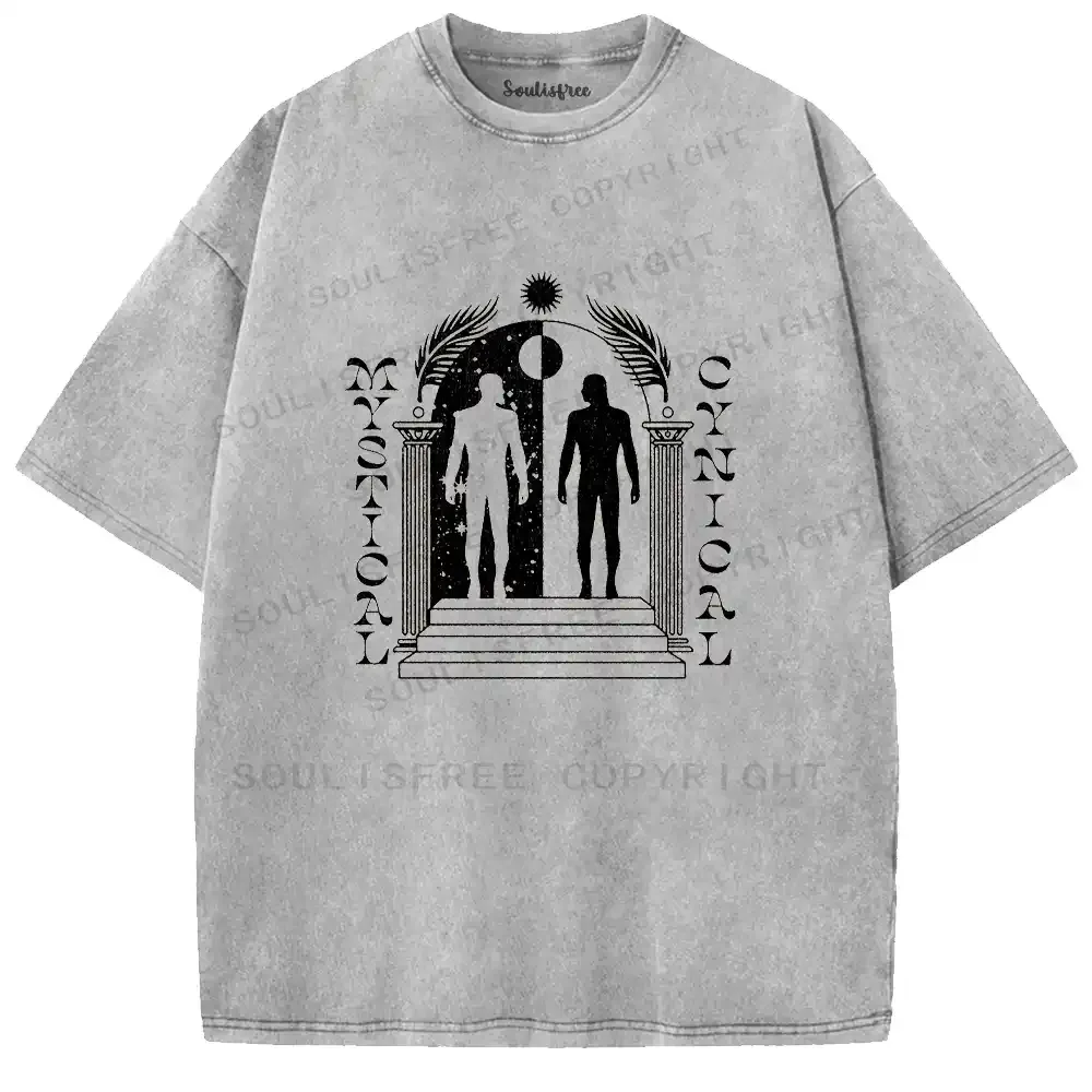 Sol-Luna Dualism Archway Washed T-shirt