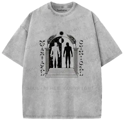 Sol-Luna Dualism Archway Washed T-shirt