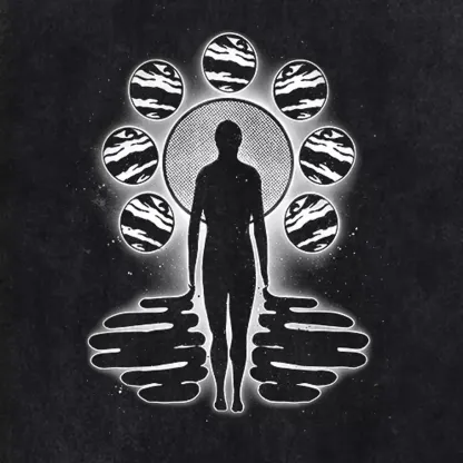 Soulisfree Celestial Alignment of Me Washed Tee
