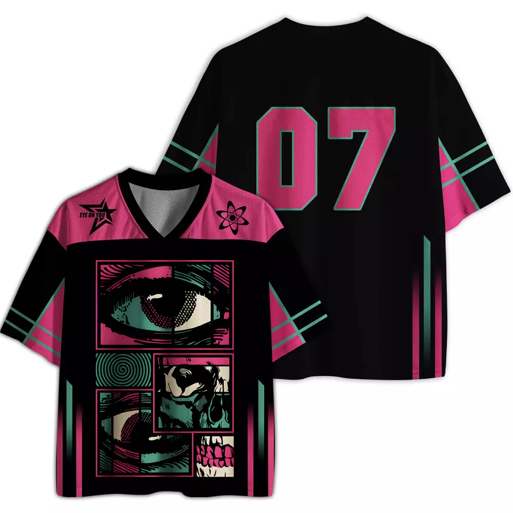 Personalized Facial Fragments Jersey