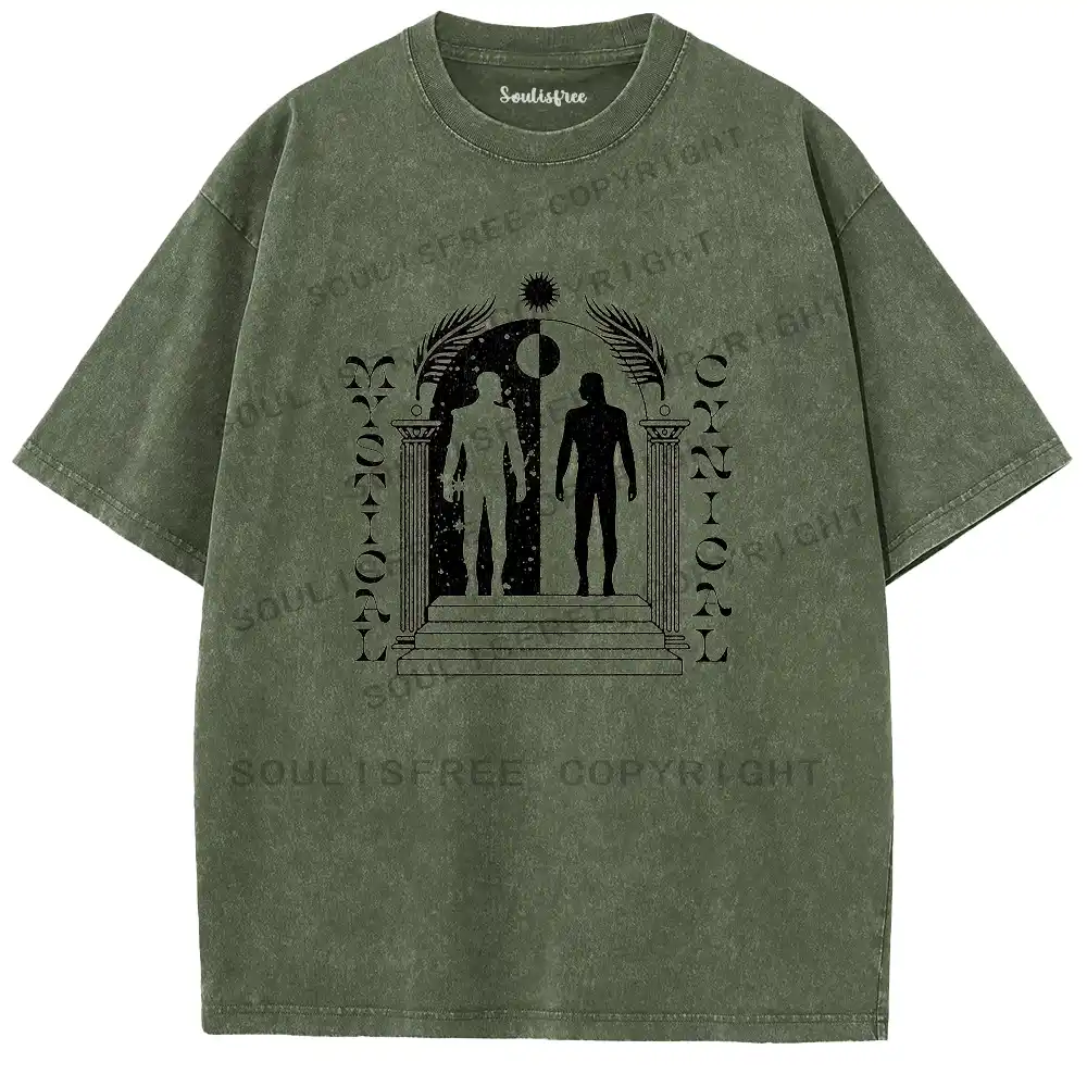 Sol-Luna Dualism Archway Washed T-shirt