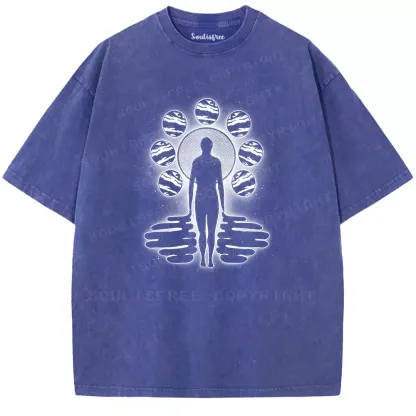 Soulisfree Celestial Alignment of Me Washed Tee