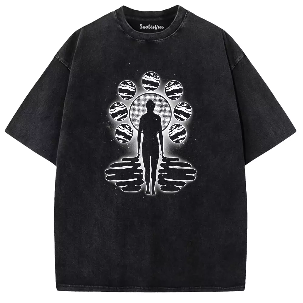Soulisfree Celestial Alignment of Me Washed Tee