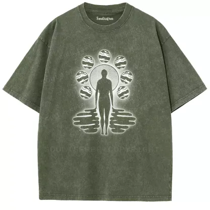 Soulisfree Celestial Alignment of Me Washed Tee