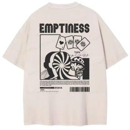 EMPTINESS Washed T-shirt