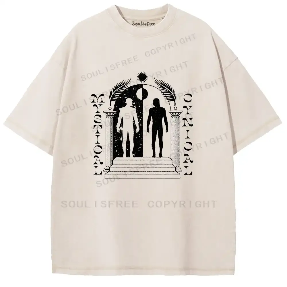 Sol-Luna Dualism Archway Washed T-shirt