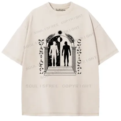 Sol-Luna Dualism Archway Washed T-shirt