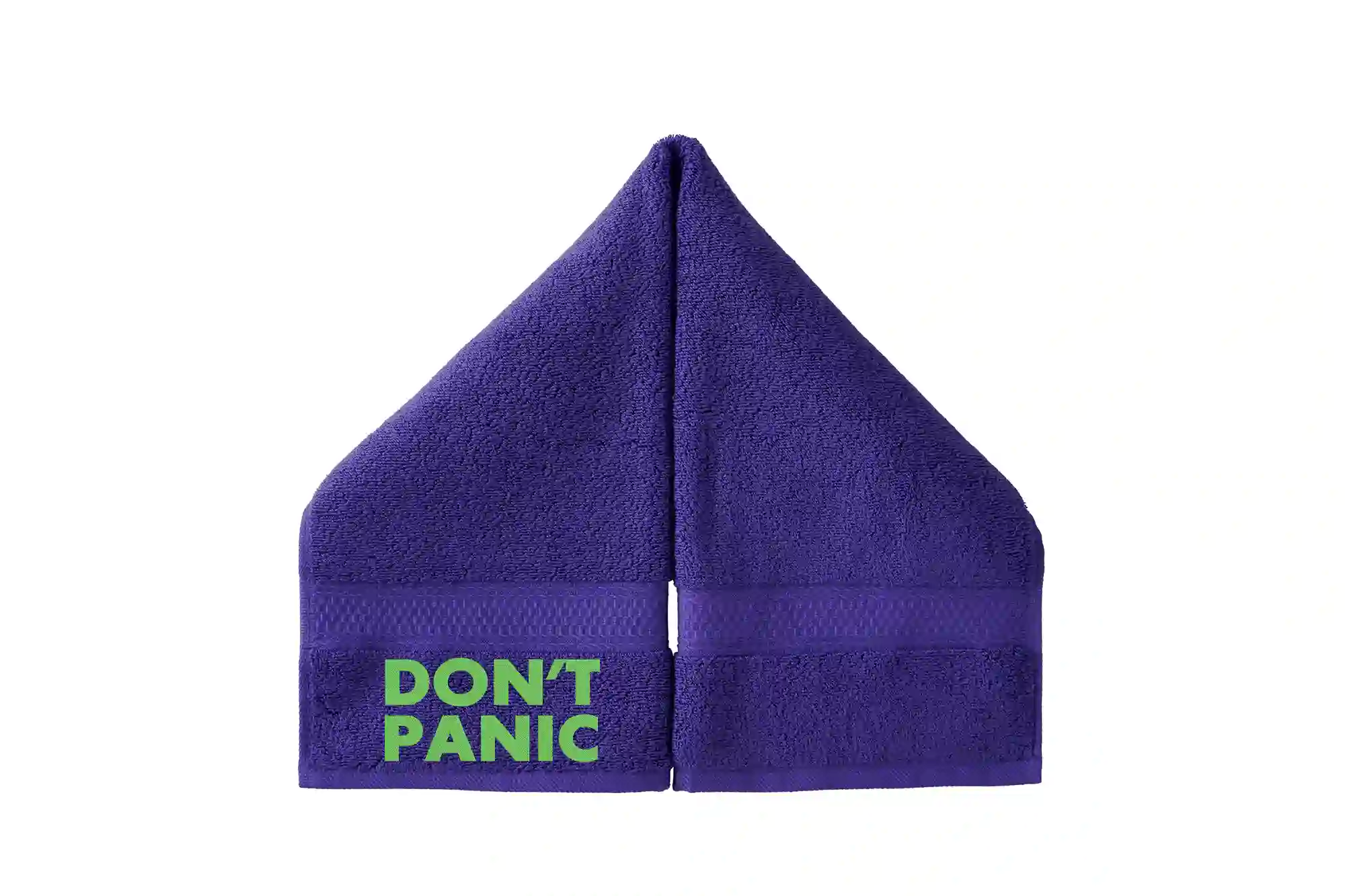 Don't Freak Out Embroidered Hand Towel