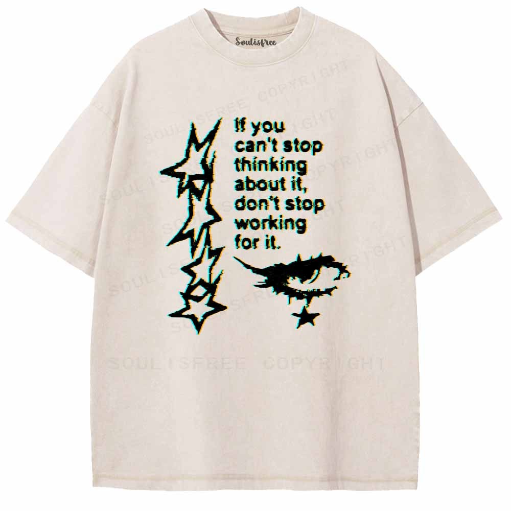 Soulisfree Chase Your Thoughts Washed Tee