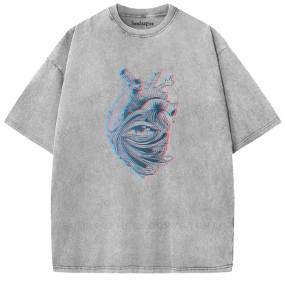 Soulisfree  Inner Sight Of The Heart Washed Tee