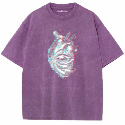 Soulisfree  Inner Sight Of The Heart Washed Tee